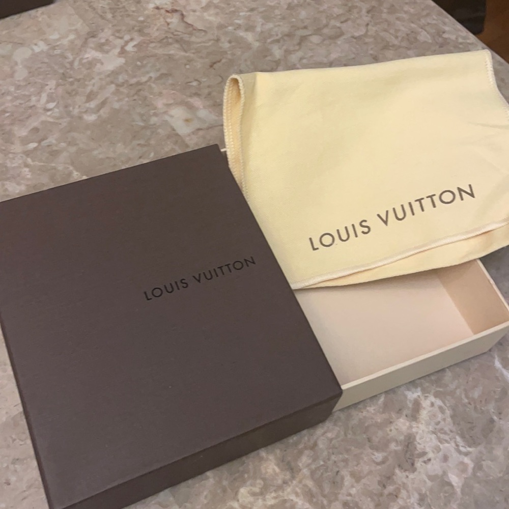 Louis Vuitton gift box and dust bag